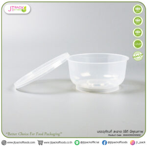 กล่องกลมใส+ฝา Microwave M13/CP (50ชุดx10ห่อ)(500ชุด/ลัง)