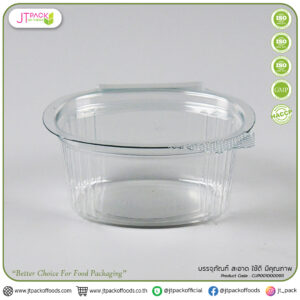 กระปุกน้ำจิ้มเหลี่ยม 3oz. PET+ฝา/ผึ้ง (50ชิ้นx40แถว)(2000ชิ้น/ลัง)