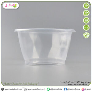 ชาม 57 PP ใส (400 ML)/JT-C57 (50ชิ้นx40ห่อ)(2000ชิ้น/ลัง)